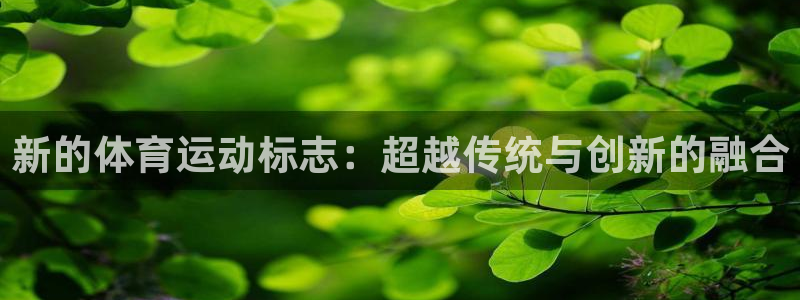 3377体育平台：新的体育运动标志：超越传统与创新的融合